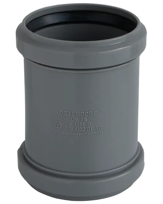 PP skjutmuff 40 mm