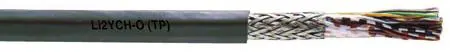 Rutab 4855400 Elektronikkabel halogenfri, grå 4 ledare, Ø9,1 mm - Bild 2