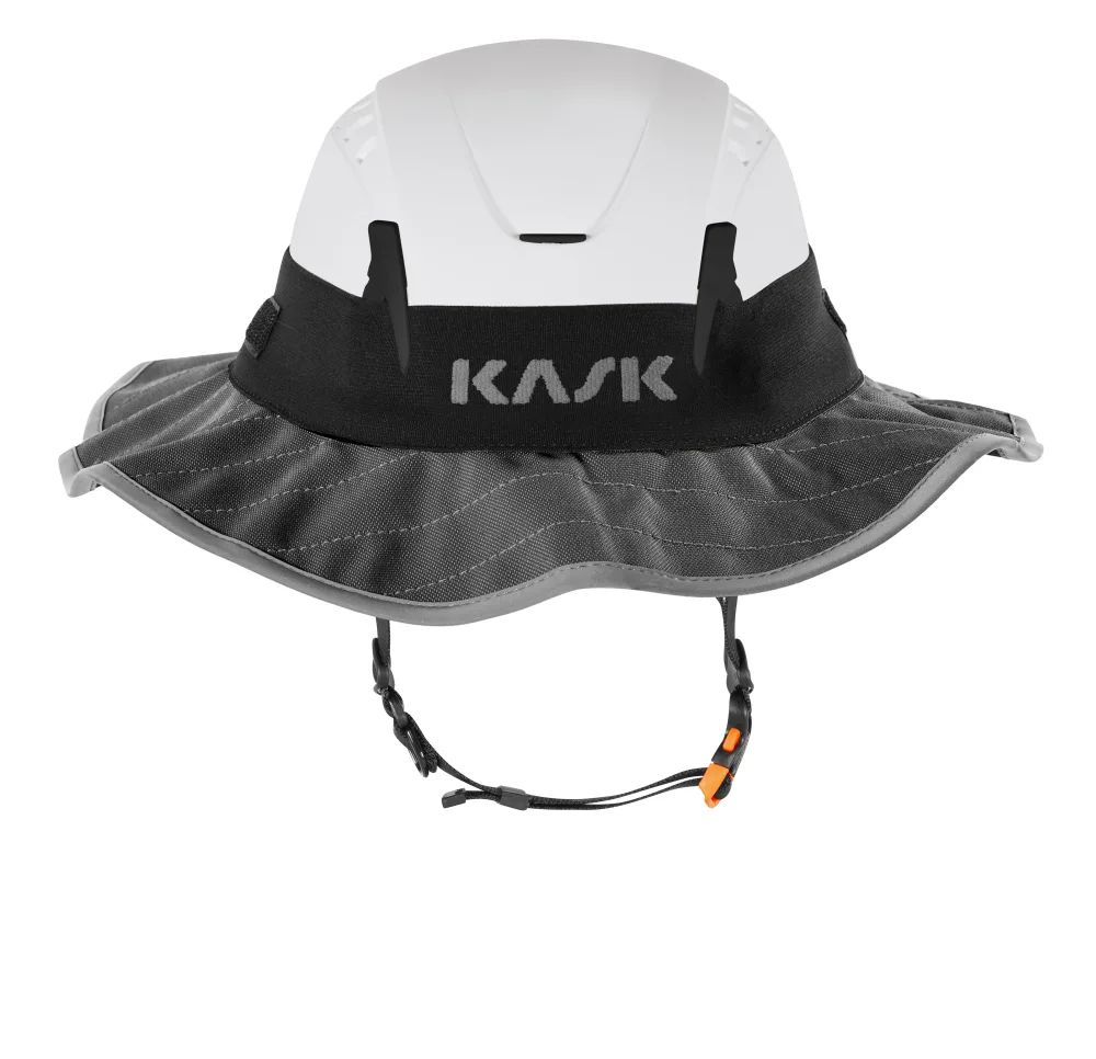 KASK WAC00037-222 Solskydd för alla Kask-hjälmar Hi-viz (Orange)