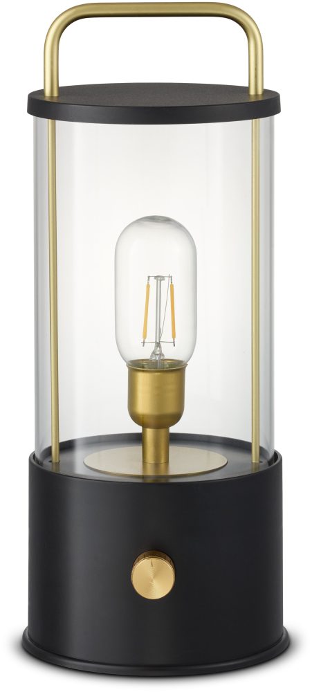 Vinga Portabel bordslampa, H35 Ø14,5 cm