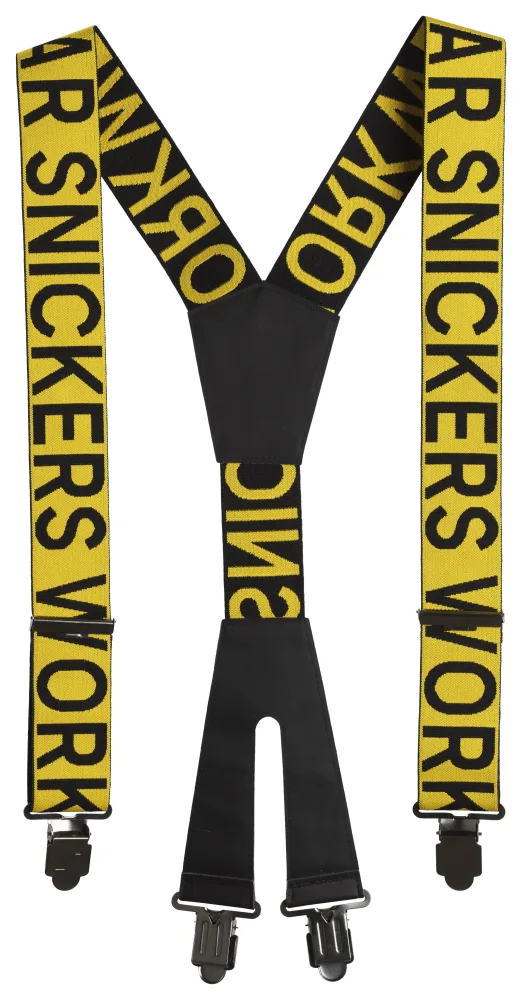 Snickers Workwear 9064 Hängslen Grå/svart - Bild 2