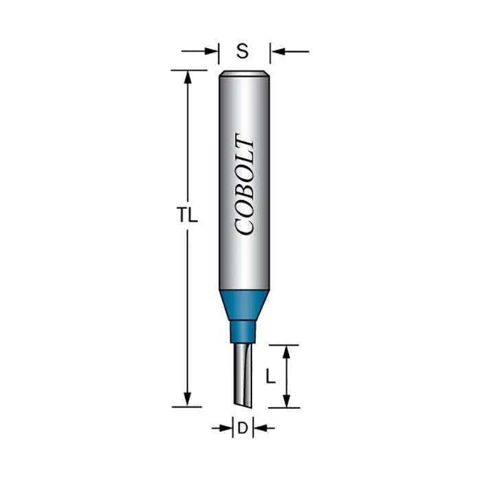 Cobolt 203-116 Notfräs med bottenskär