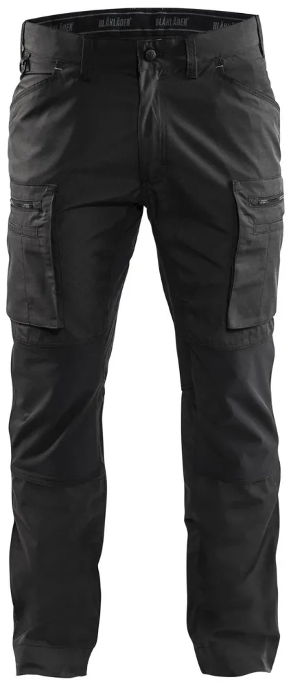 Blåkläder 145918459900C58 Arbetsbyxa med stretch, svart Stl C58 - Bild 2