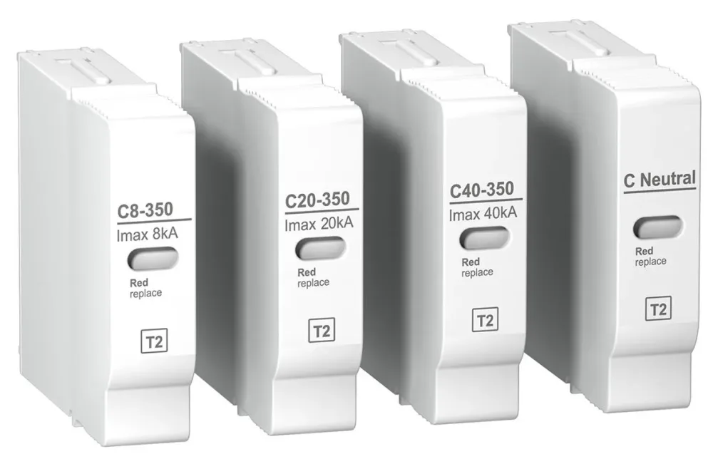 Schneider Electric A9L16313 Utbytespatron för överspänningsskydd 65 kA