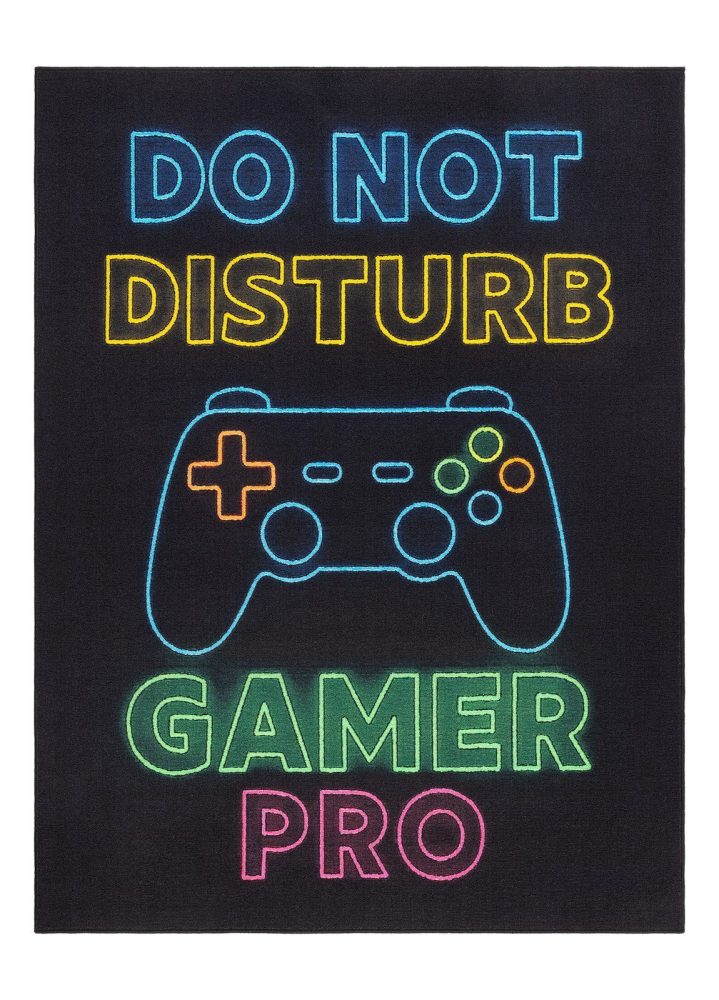 Maskinvävd Matta Play Gamer 120x160 cm