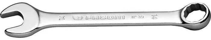 Facom 39.7 U-ringnyckel kort, vinklad 15°, 7mm