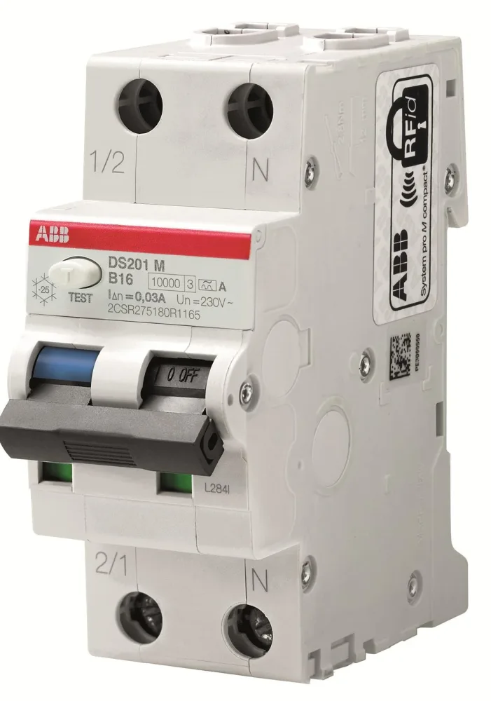 ABB 2CSR275180R1105 Personskyddsautomat 10kA, B-karakteristik, typ A DS201M M B10 A30 - Bild 2