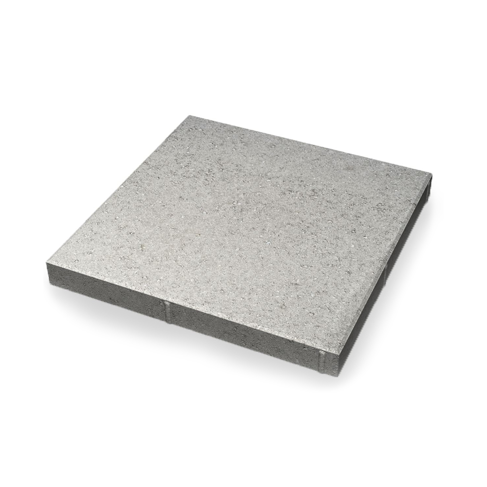 Benders Markplatta Villa Slät Fasad Grå 500x500x50mm | Köp Nu