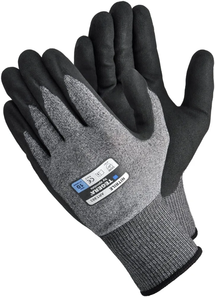Tegera 883A Montagehandske Nylon/Nitrilfoam 8