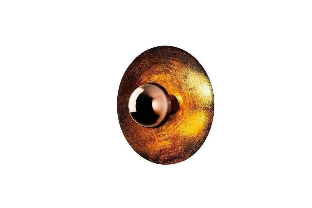 Vägglampa Zindale Koppar
