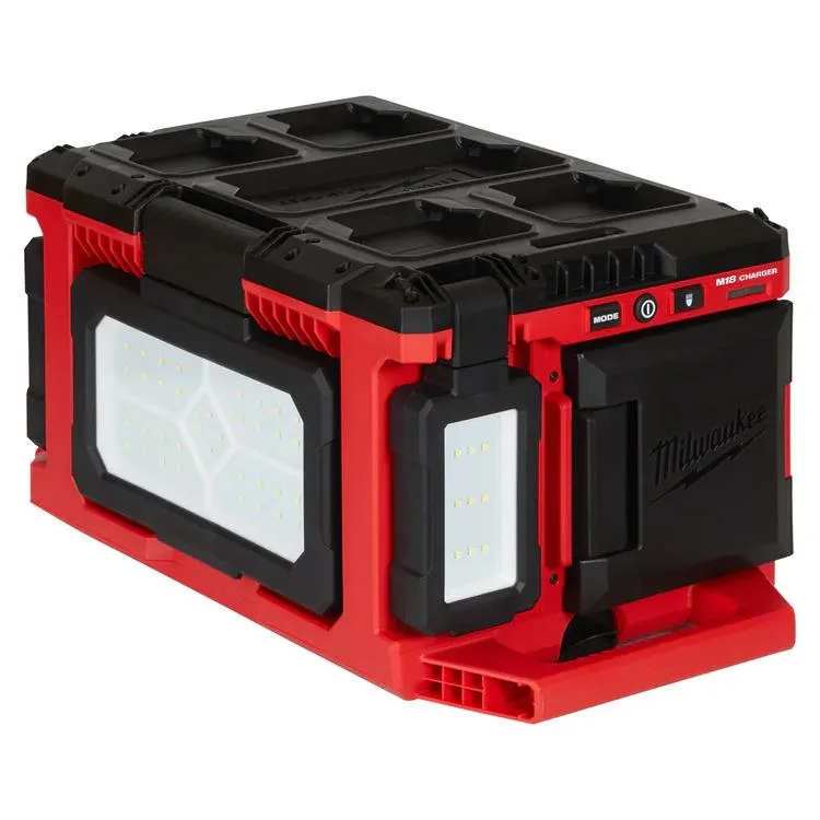 Milwaukee 4933478120 Packout Arbetslampa utan batterier och laddare
