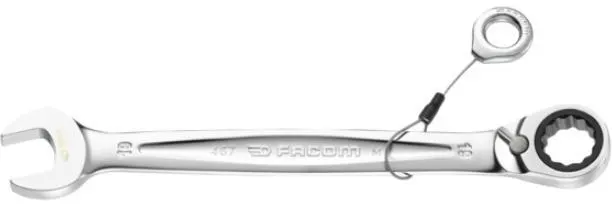 Facom 467.8SLS Ringspärrnyckel 8 mm, längd 140 mm