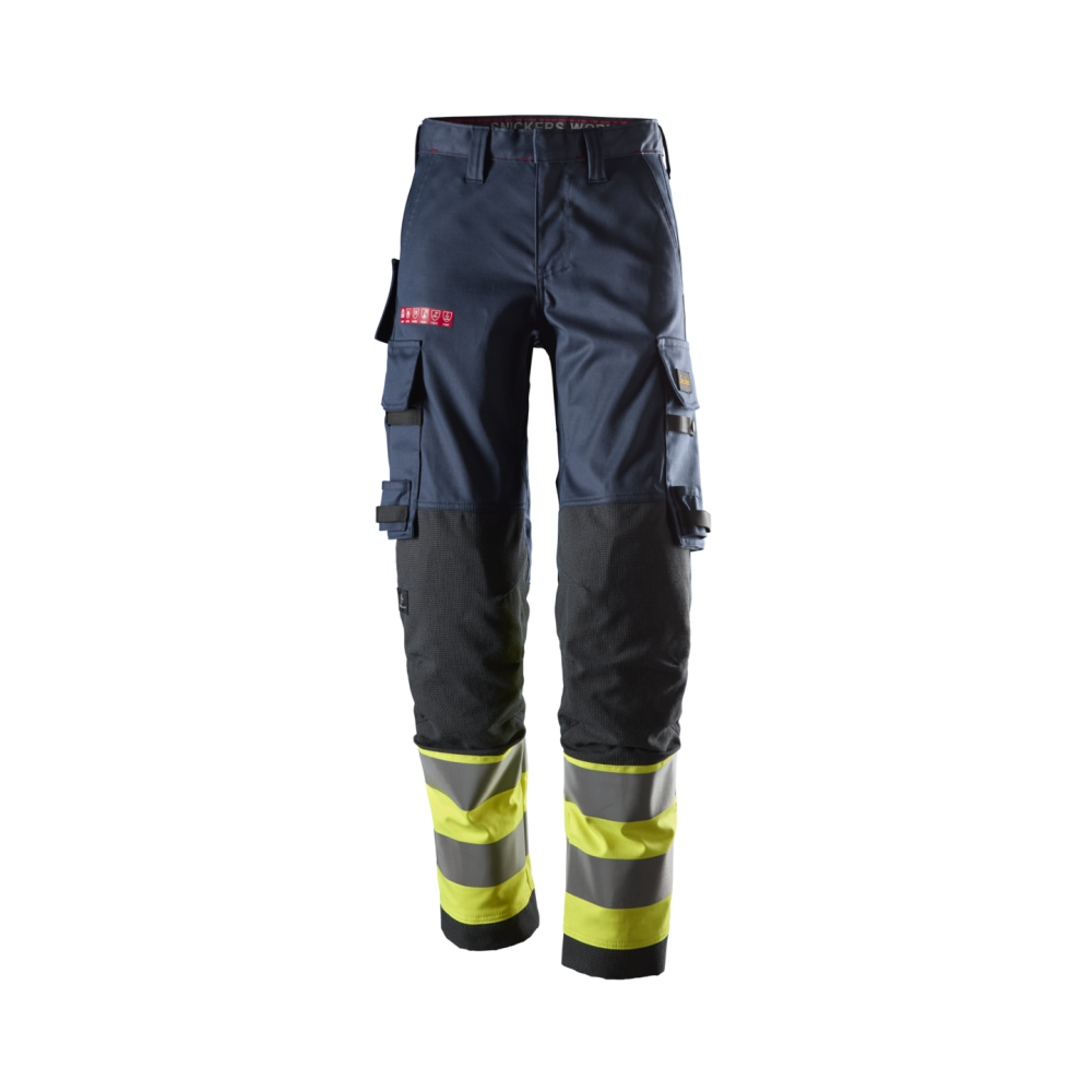 STRETCHBYXA DAM PW HV KL1 MARIN/VARSEL GUL STL 50