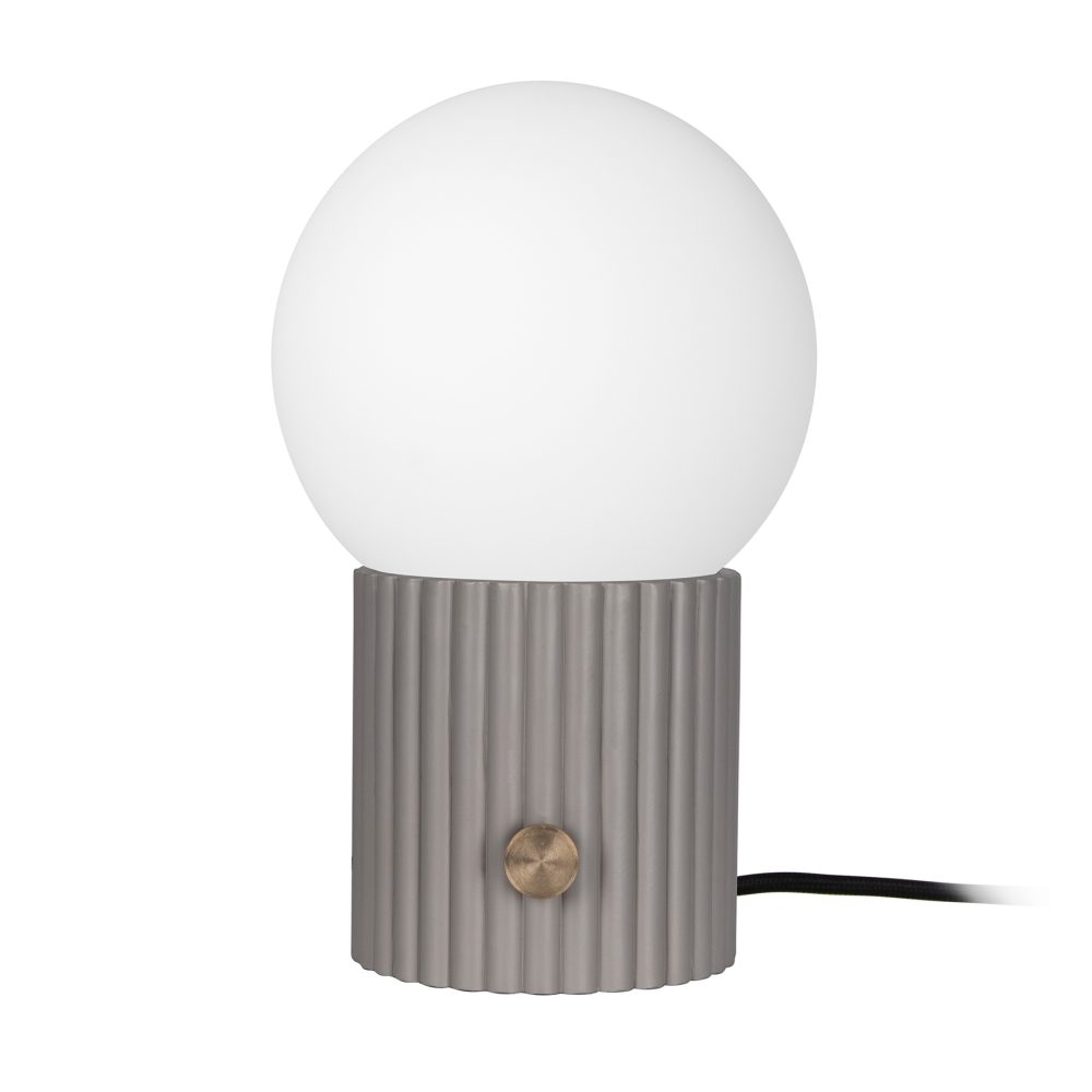 Hubble bordslampa Ø22 cm, Grå