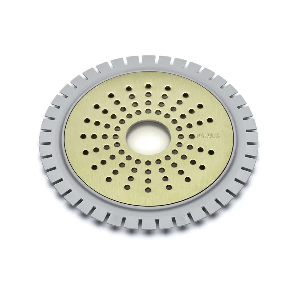 Purus Sun 150 Microcementsil med urtag Mässing