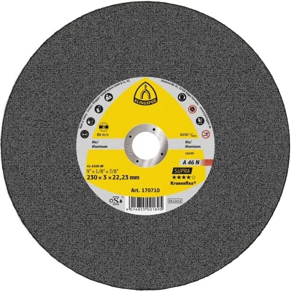 KAPSKIVA 230X3,0X22 A46N RAK