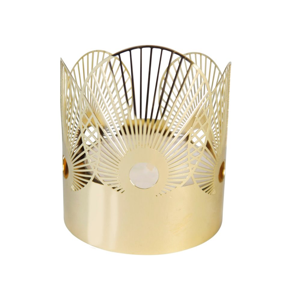 Sun ljuslykta mini Ø4,5 cm, Guld