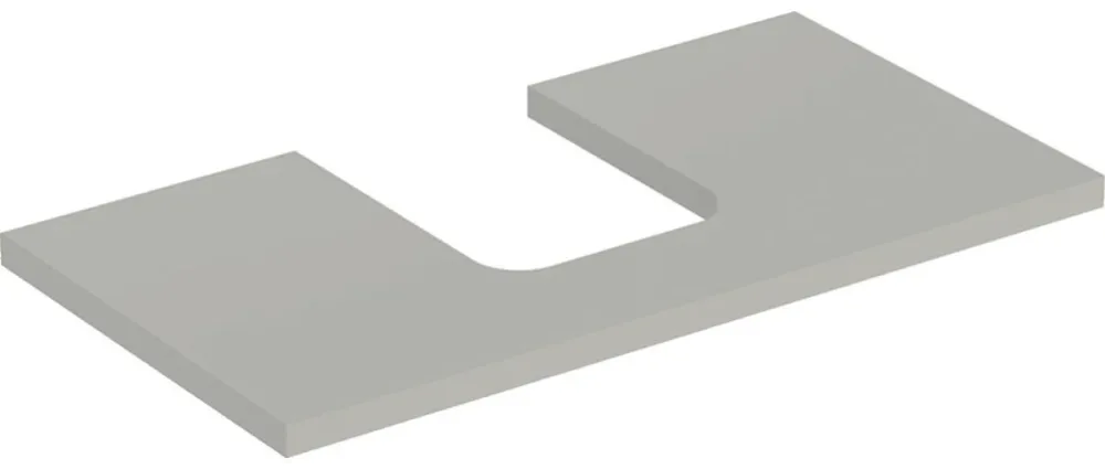 Geberit ONE 505.272.00.7 Bänkskiva 75 cm Grå