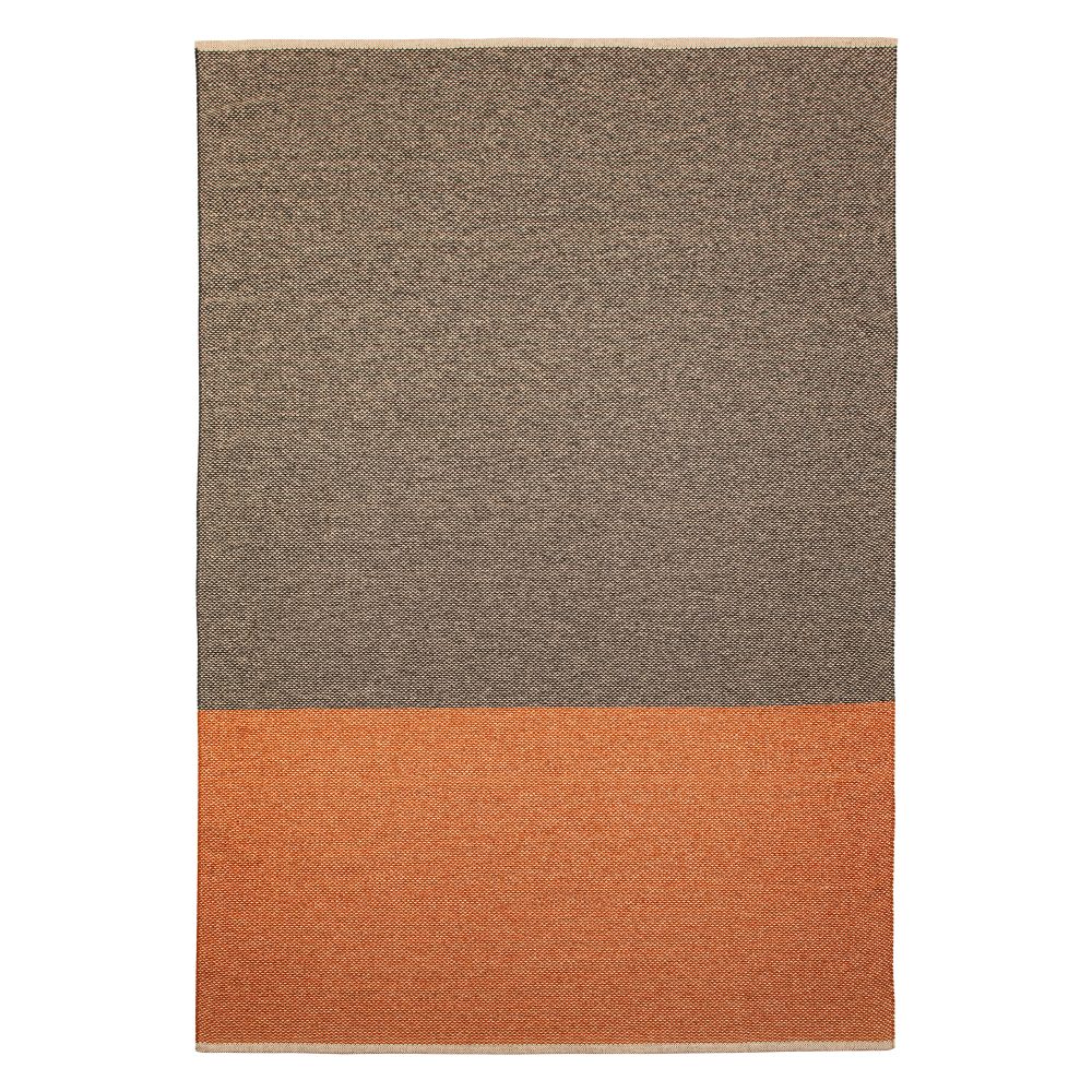Moor matta mud (svart-terrakotta), 170x300 cm