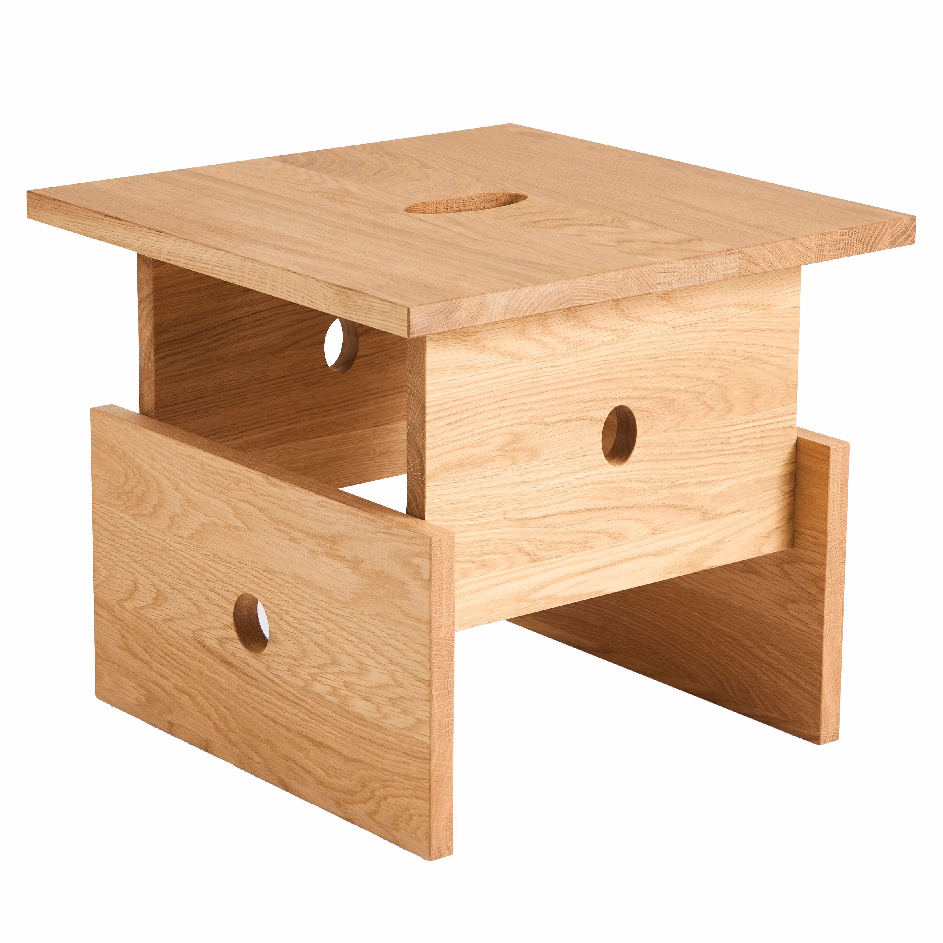 Wood Box Soffbord, Oljad Ek
