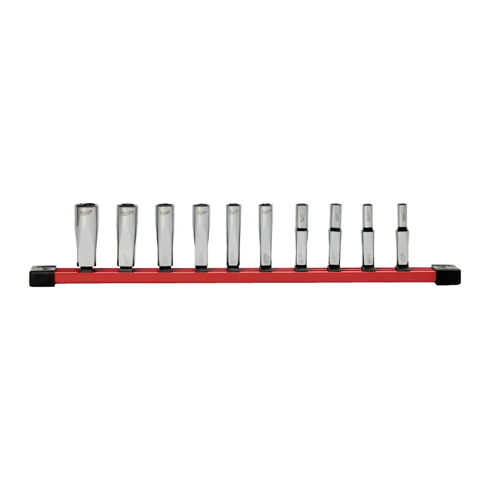 Milwaukee 4932501803 Bitshylssats 1/4" 10 delar