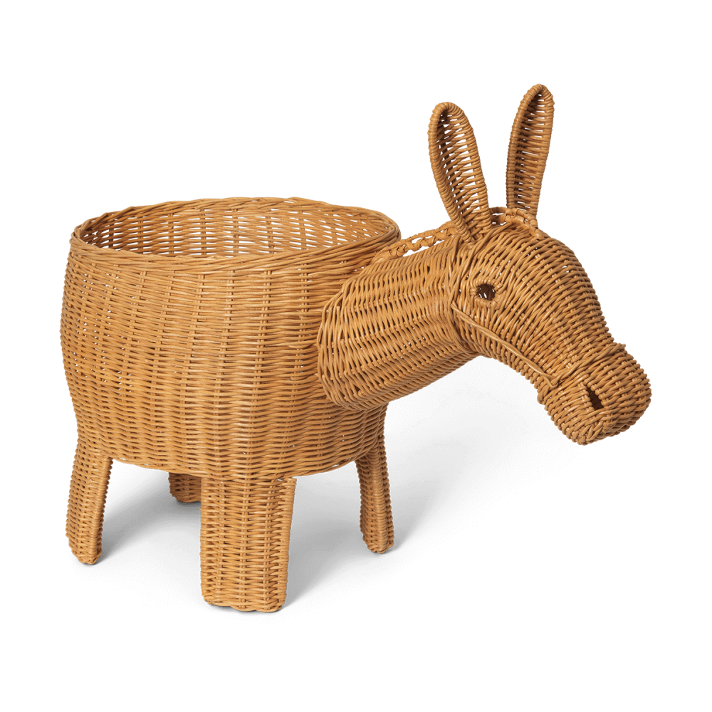 Donkey förvaringskorg 49x35x66 cm, Natural