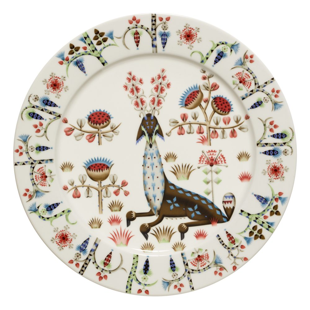 Taika Siimes tallrik 27 cm, Vit