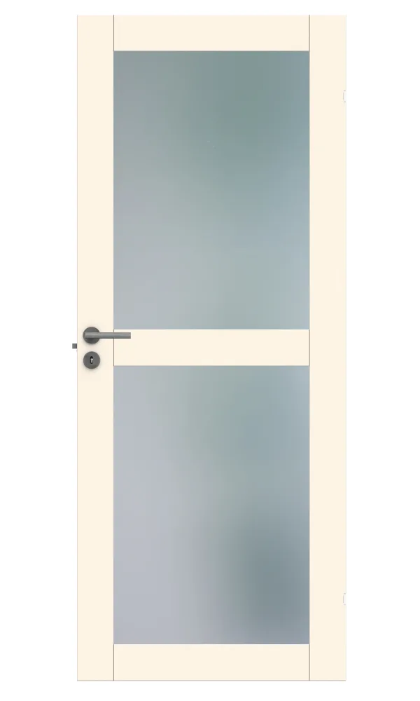 Swedoor Unique GW 02L Innerdörr svart ek 725x2040 mm