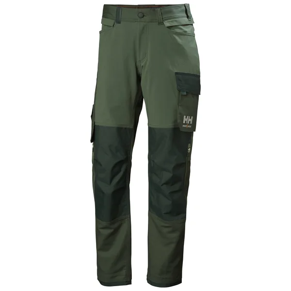 Helly Hansen Workwear Oxford 77395-474 Arbetsbyxa grön C148