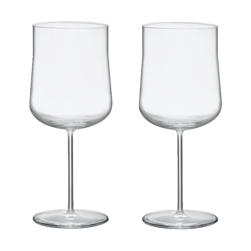 Informal glas på fot 60 cl 2-pack, Klar
