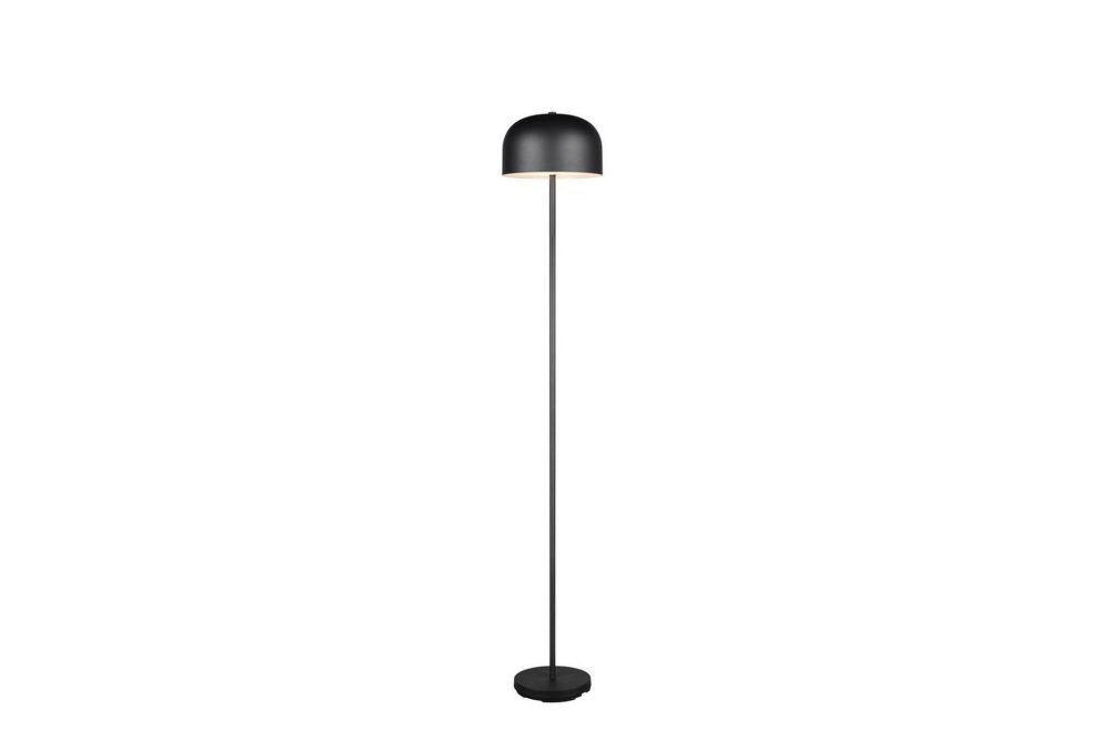 Golvlampa TRIO Jeff Mattsvart