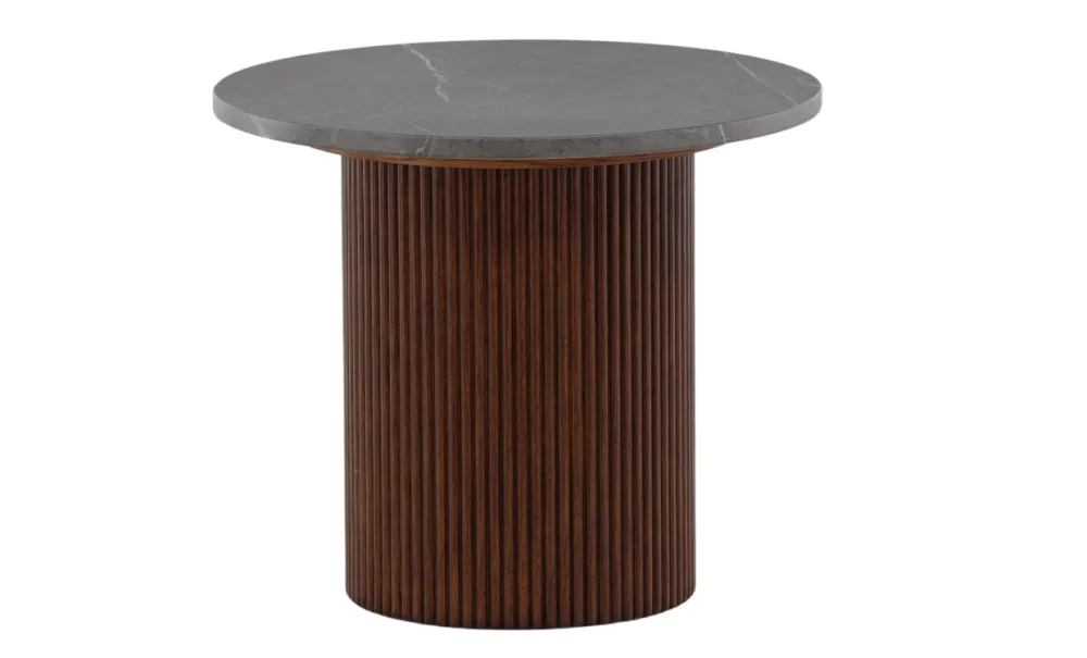 ZOE Sidobord Mörkbrun