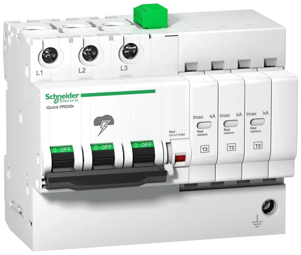 Schneider Electric A9L16292 Överspänningsskydd Quick PRD 40R, typ 2 1P+N - Bild 2