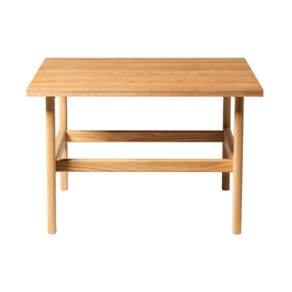 D33 soffbord 80x80 cm, Oak solid oiled