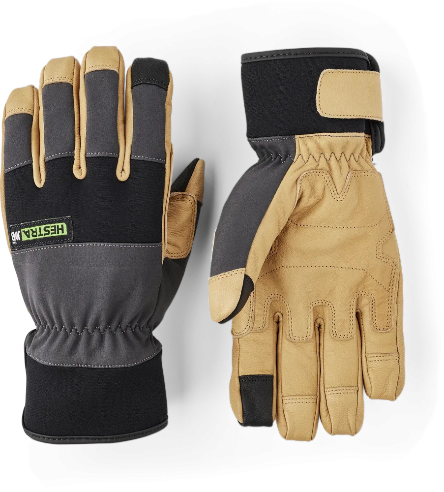 Hestra Pro Titan Flex Get Montagehandske getläder/neopren 7