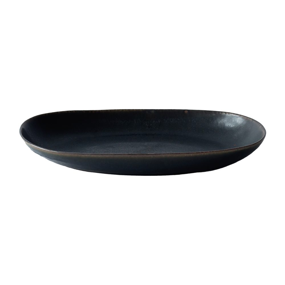 Bastia serveringsfat large 28x43 cm, Svart