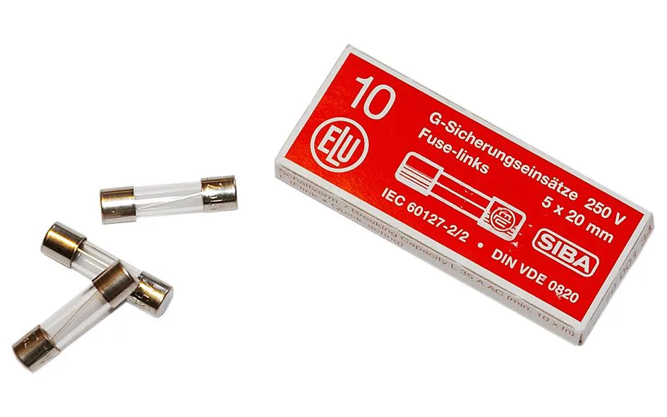 SIBA 7000134.8 Finsäkring 5x20 mm, snabb, 10-pack 8 A