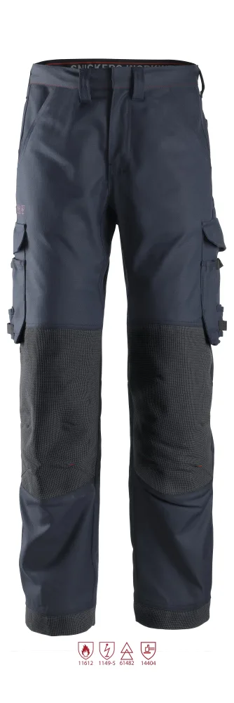 Snickers Workwear 6362 ProtecWork Arbetsbyxa marinblå 154