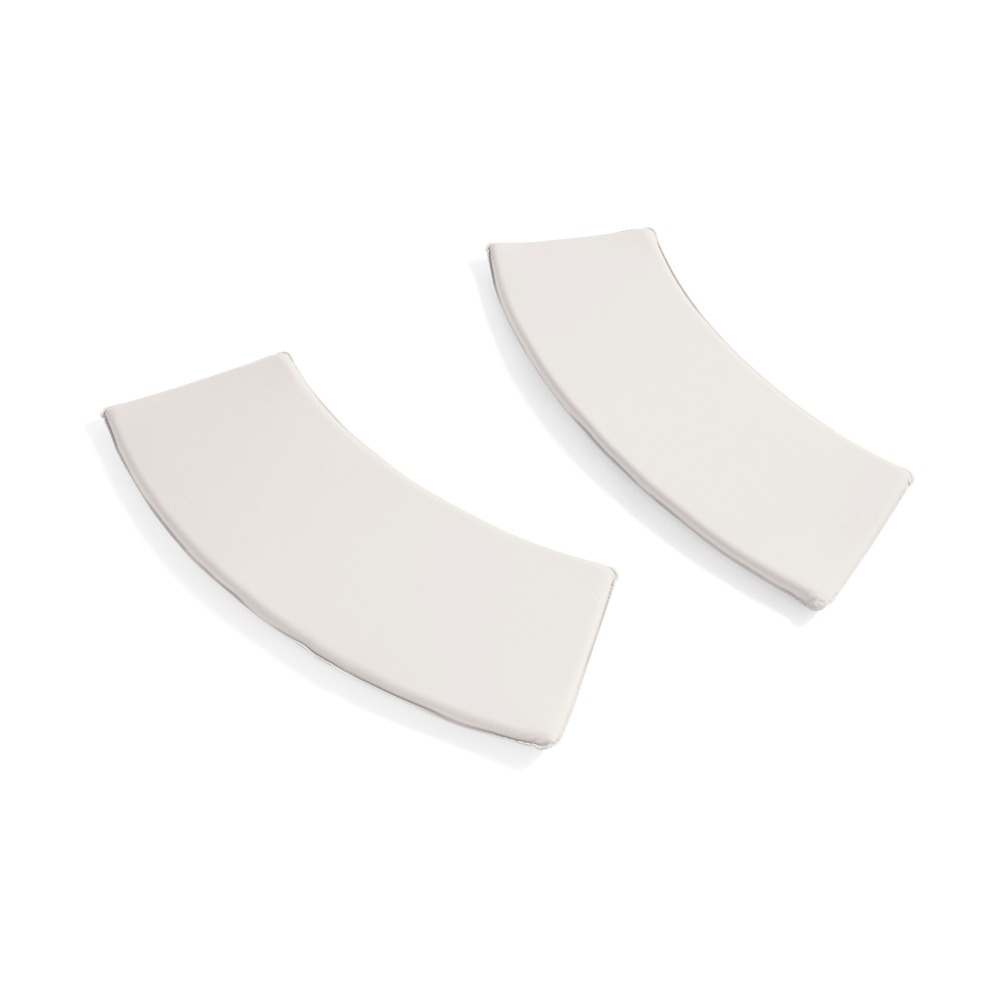 Palissade Dining sittdyna parkbänk in-in 2 delar, Cream white