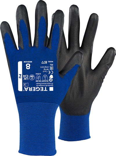 HANDSKE 877 TEGERA SYNTETDOPPAD STL 9