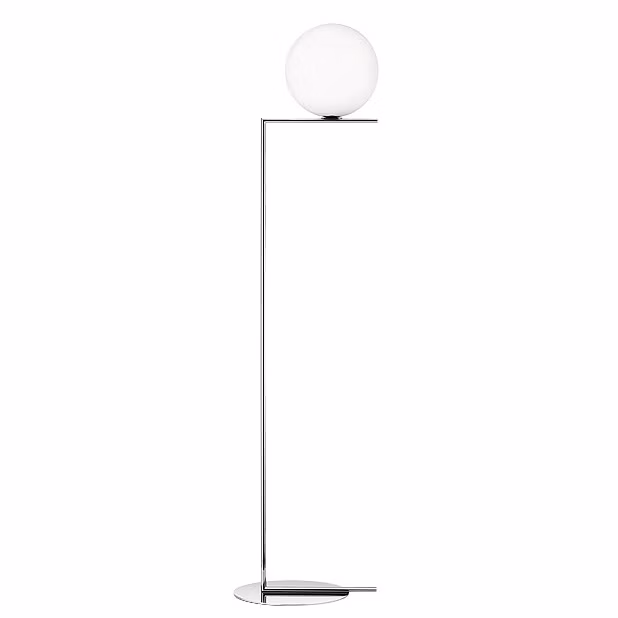 IC Lights F2 Golvlampa, Chrome