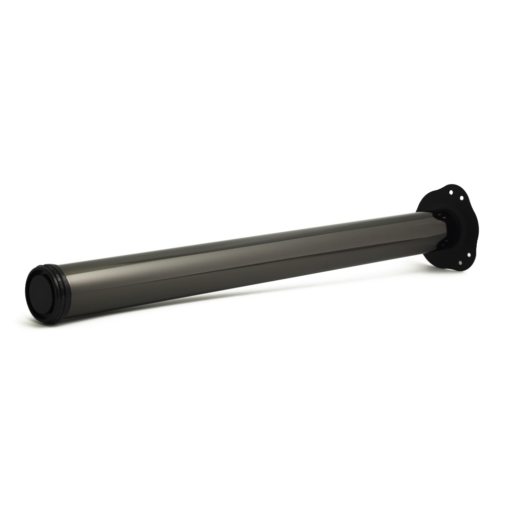 Bordsben 501 Svart Nickel 710mm, Habo 16227