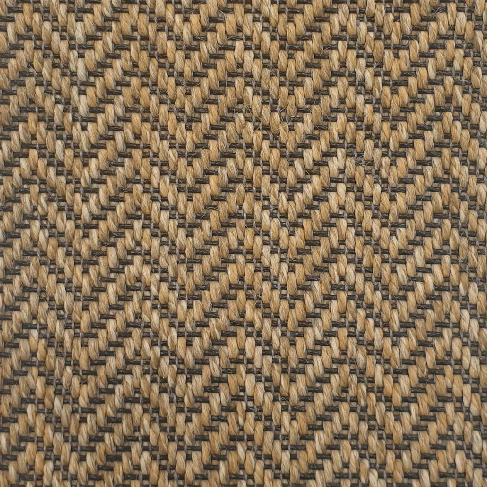 Heltäckningsmatta Gul Herringbone 14 400cm | Stuvbutiken - Bild 2
