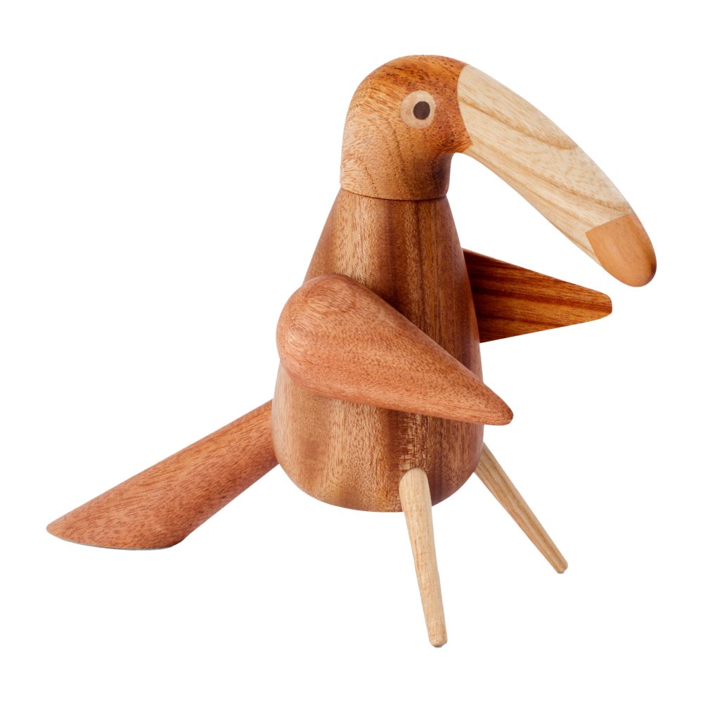 The pepper bird pepparkvarn, Mahogny