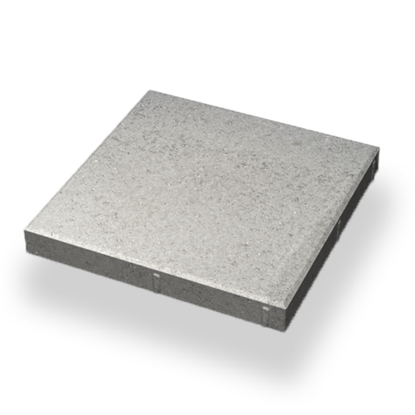 PLATTA SLÄT GRÅ 350X350X40MM TRÄDGÅRDSPLATTA 11,025M²/PALL