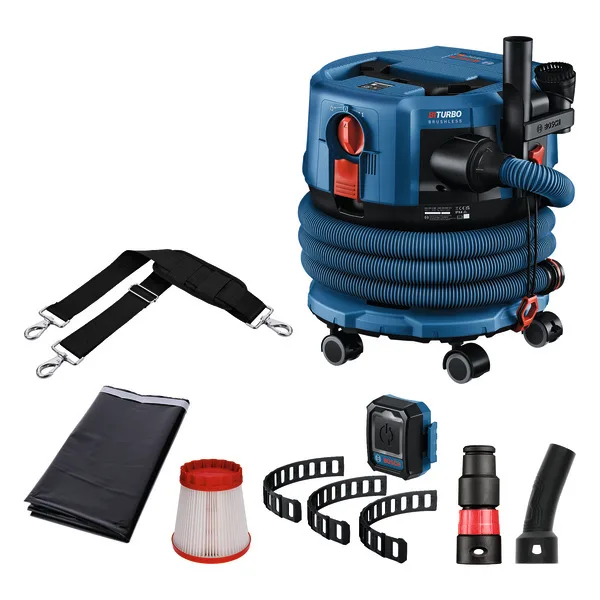 Bosch GAS 18V-12 MC Grovdammsugare utan batteri och laddare