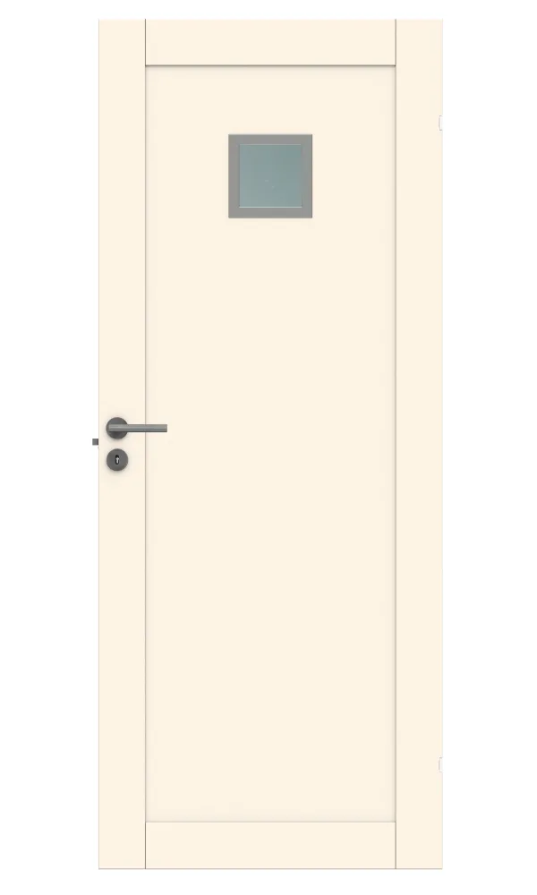 Swedoor Unique GWA 01L 120 Innerdörr svart ek 825x2040 mm