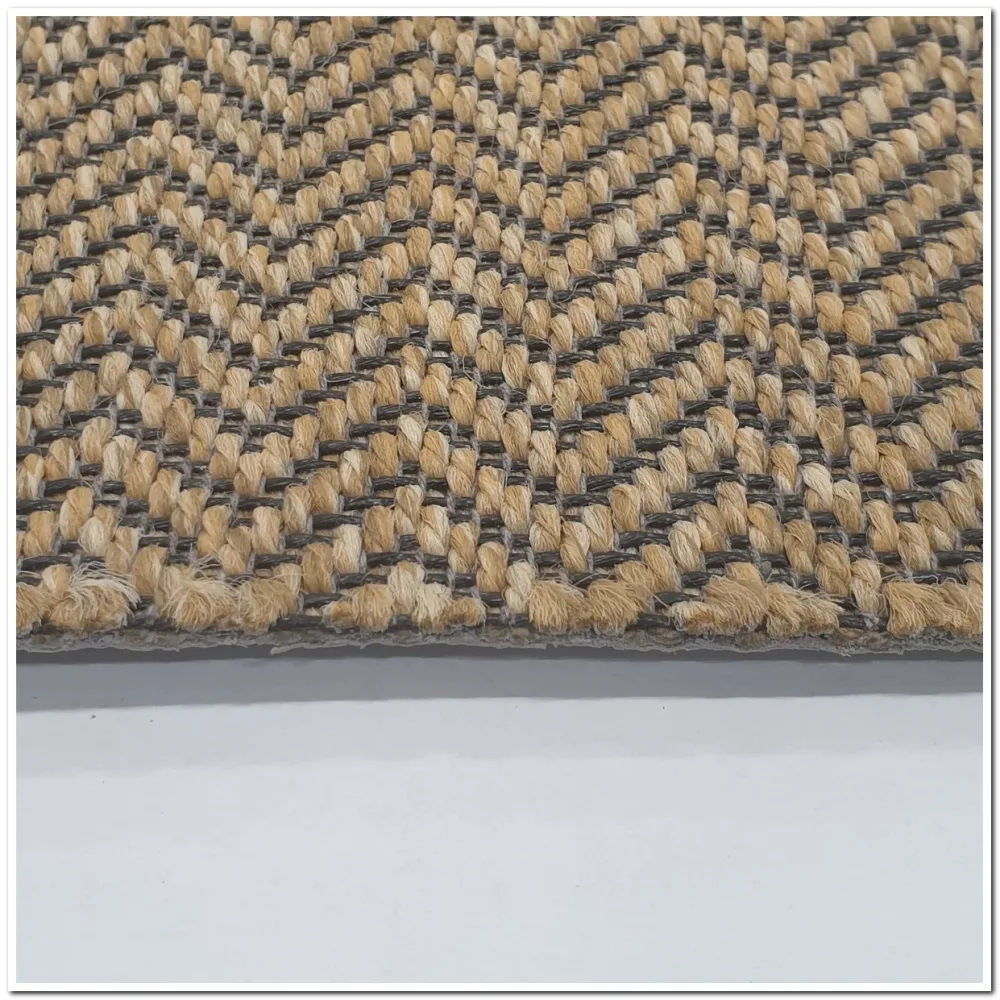 Heltäckningsmatta Gul Herringbone 14 400cm | Stuvbutiken - Bild 3