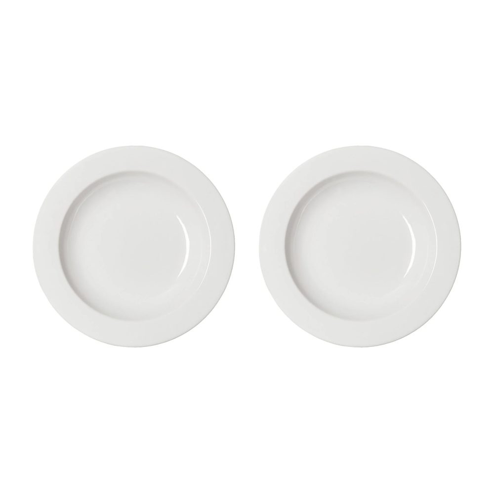 Daga djup tallrik Ø23,5 cm 2-pack, White