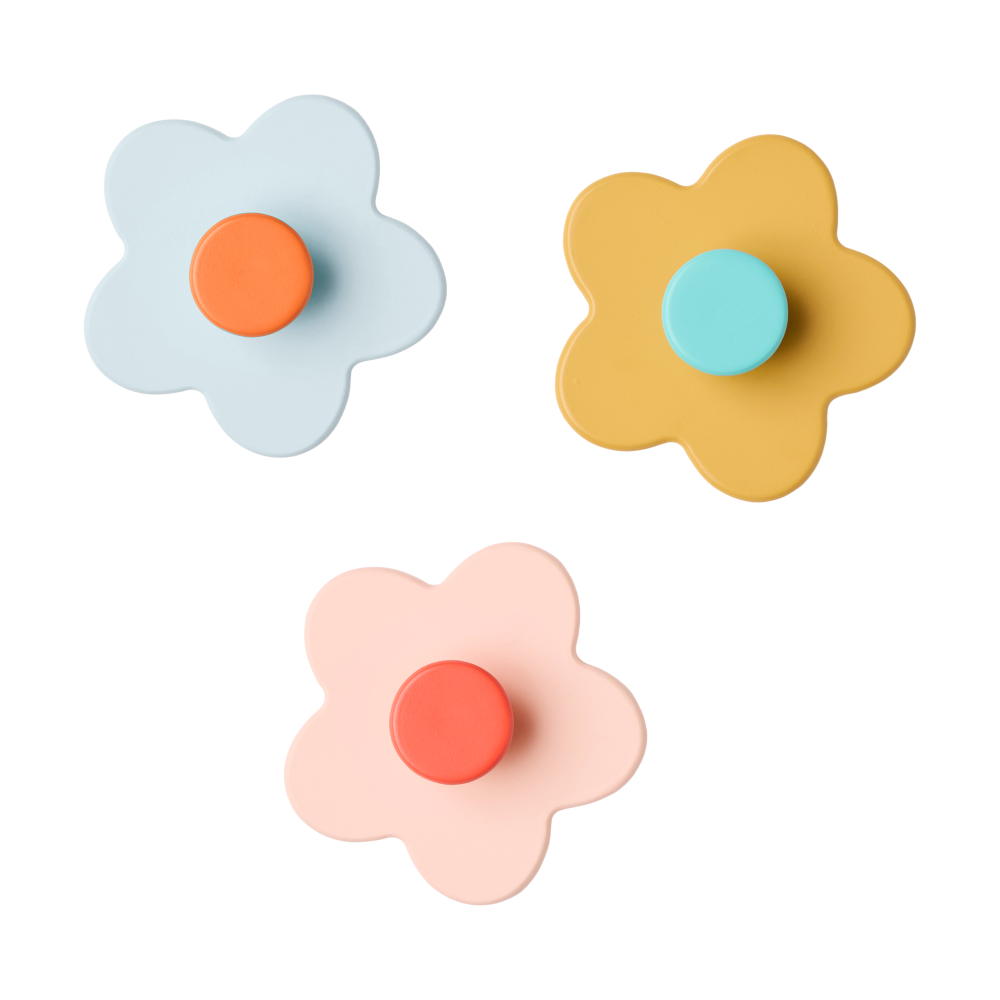 Kid's Base blomma krok 3 delar, Multi